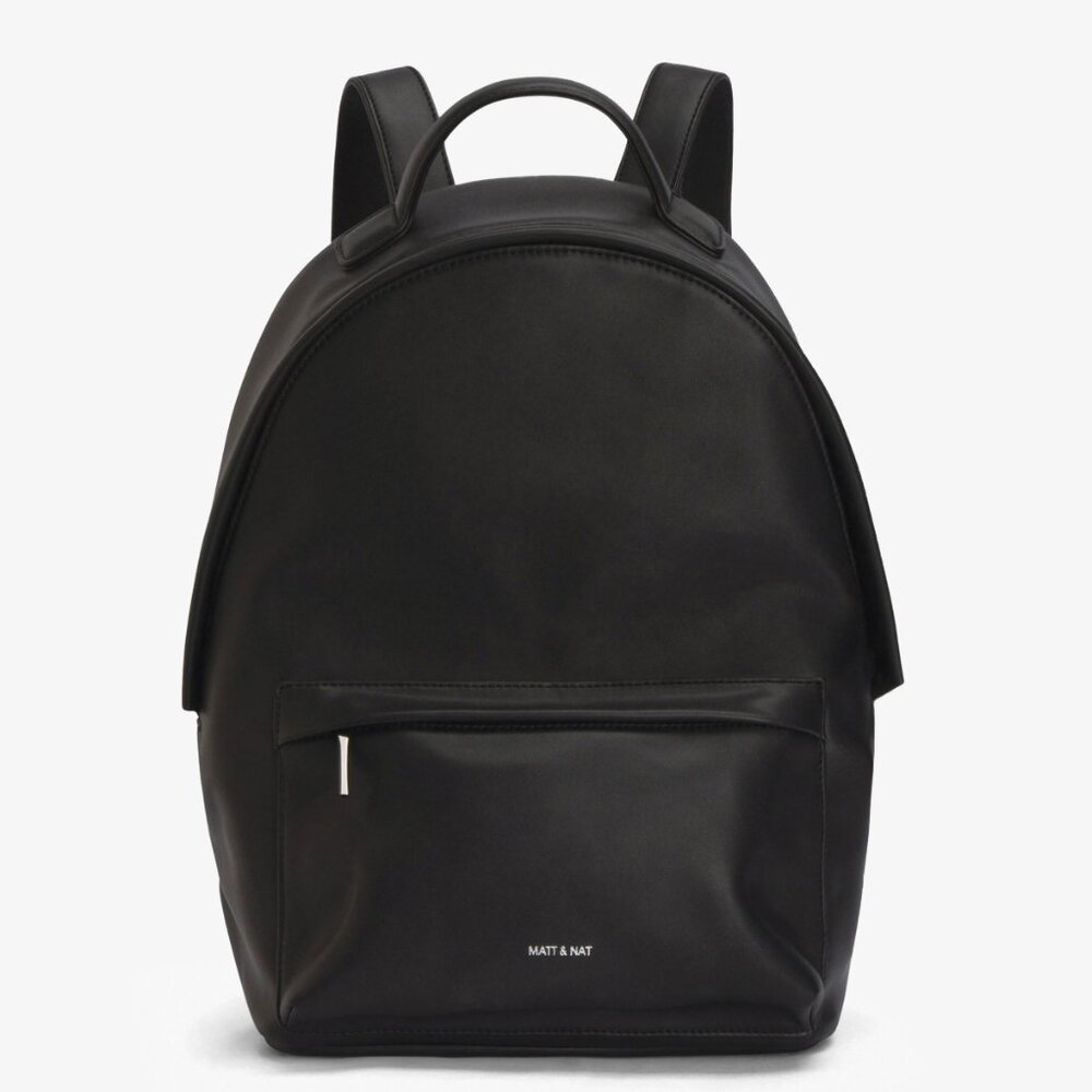 Mat & Nat Black Munich Backpack Loom Collection